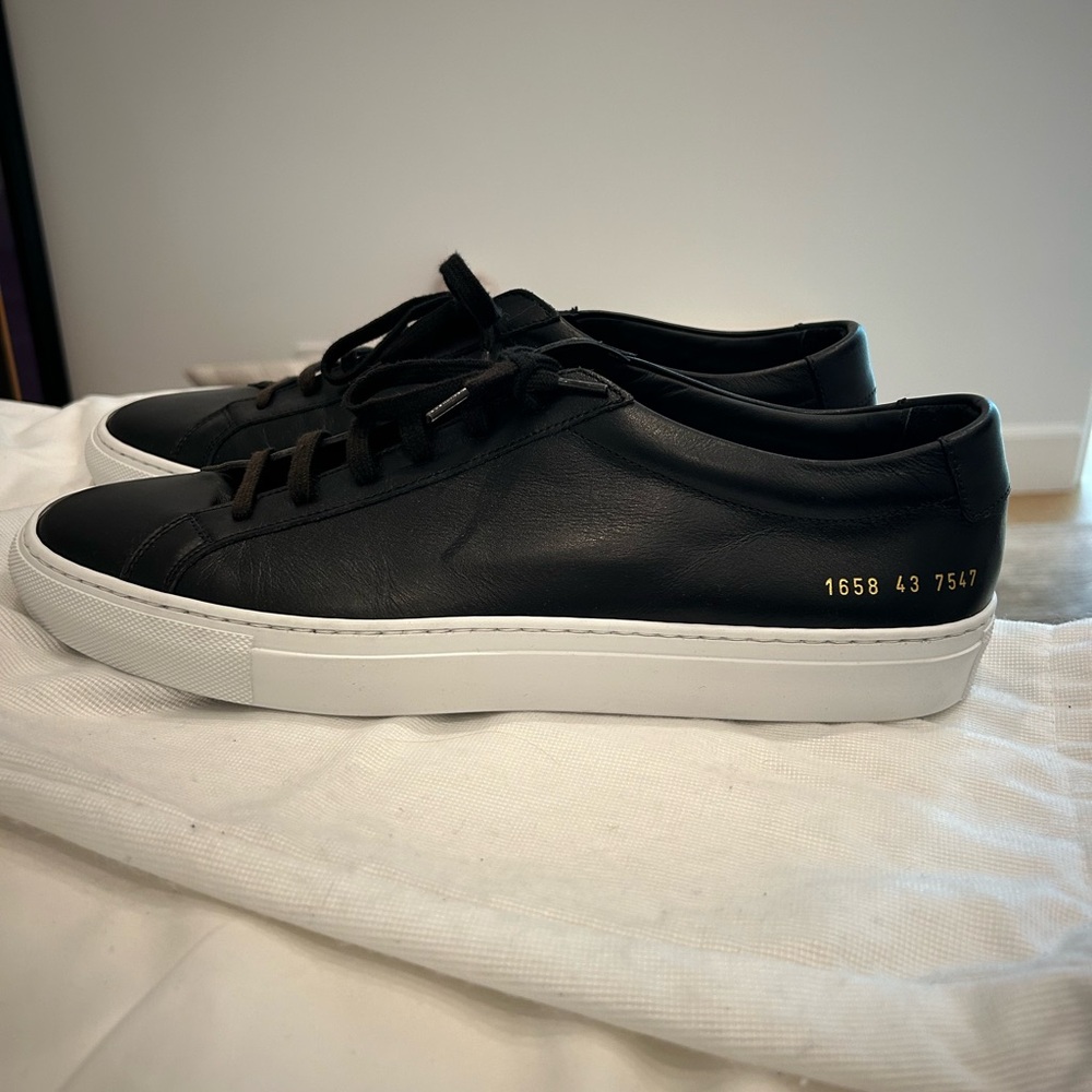 Common Projects Men's Black Sneakers